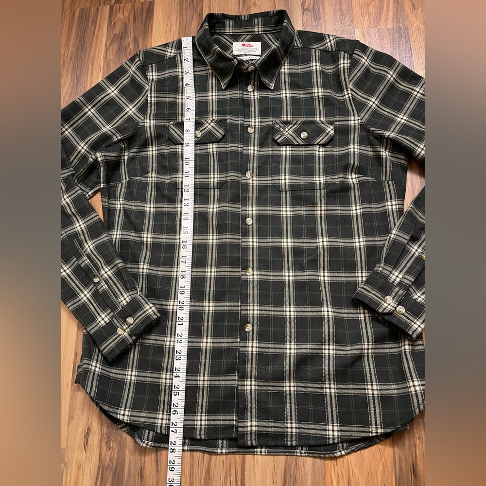 Fjällräven Women Fjallglim Stretch Plaid Button-Up Shirt - Picture 8 of 10
